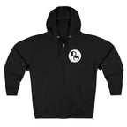 DM Spot Zip Hoodie Black