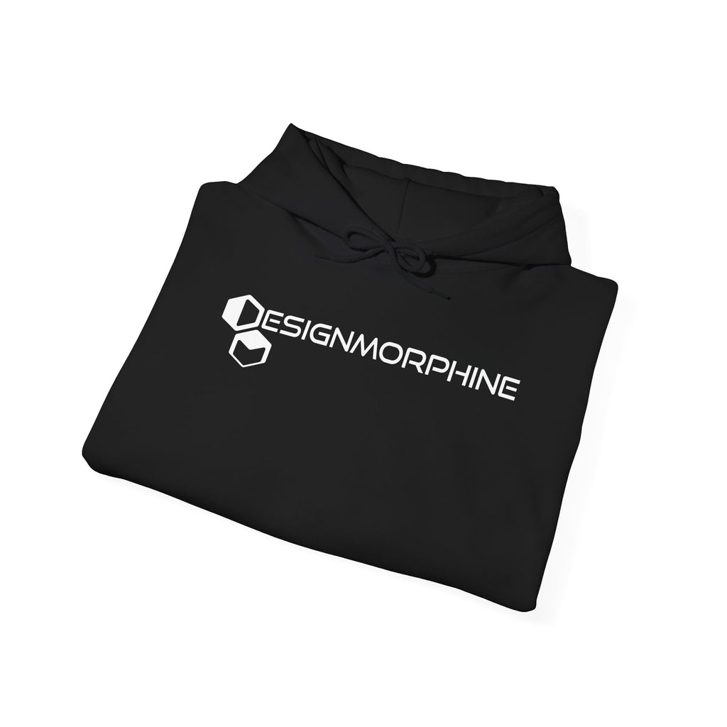 DM Text Hoodie Black