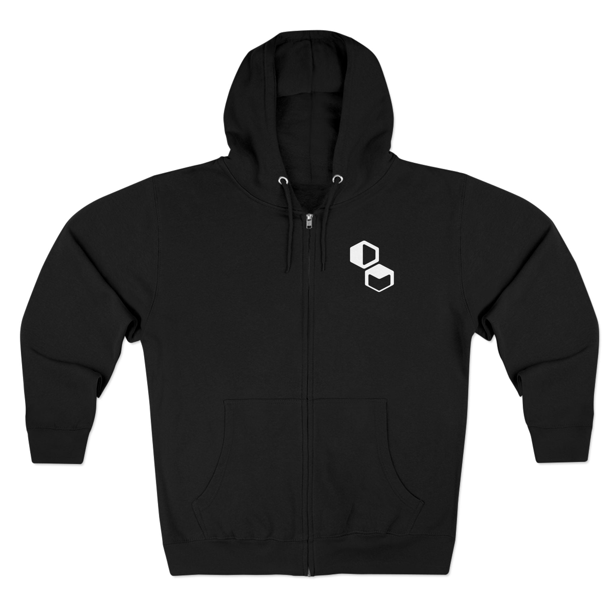 DM Icon Zip Hoodie Black