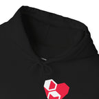 DM Heart Hoodie Black