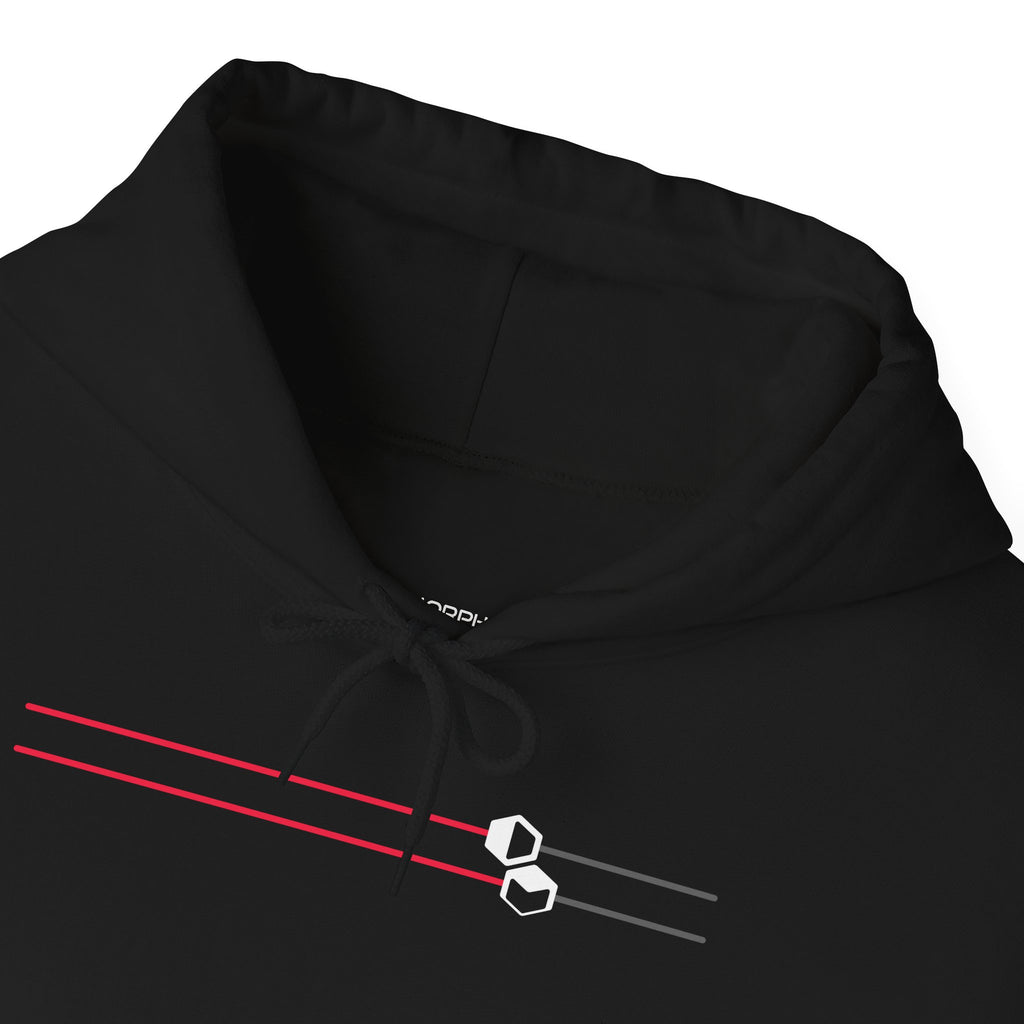 DM Slider Hoodie Black