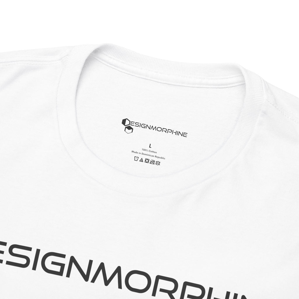 DM Text Tee White