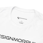 DM Text Tee White