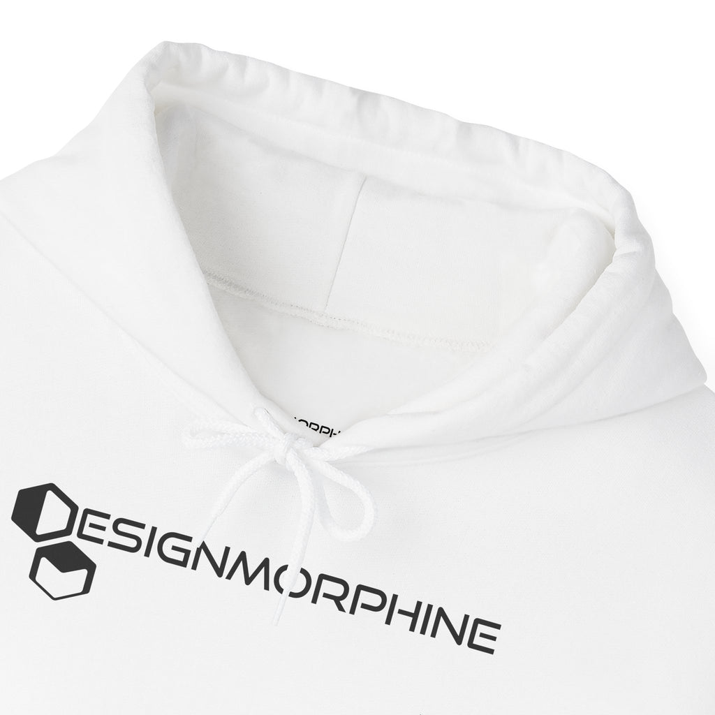 DM Text Hoodie White