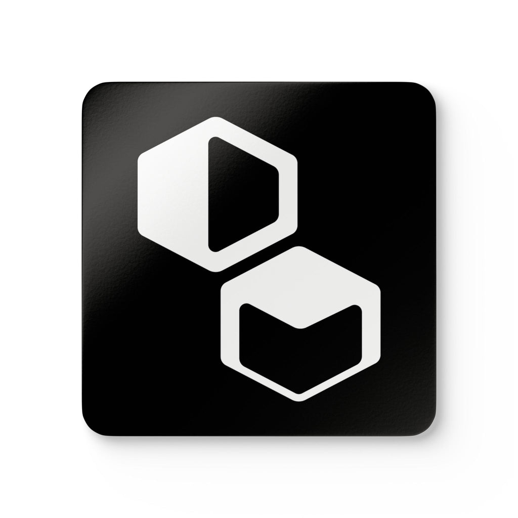 DM Icon Coasters Black