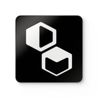 DM Icon Coasters Black