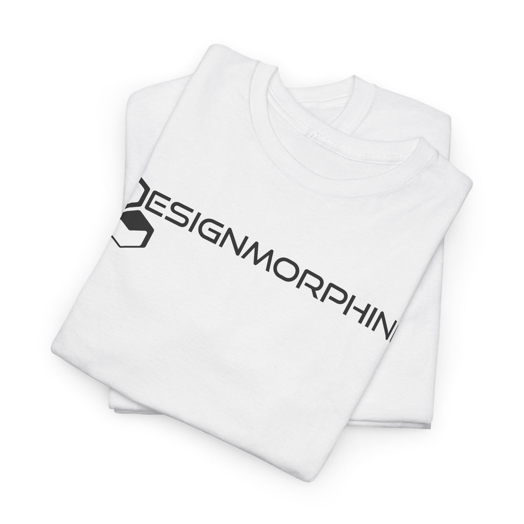 DM Text Tee White