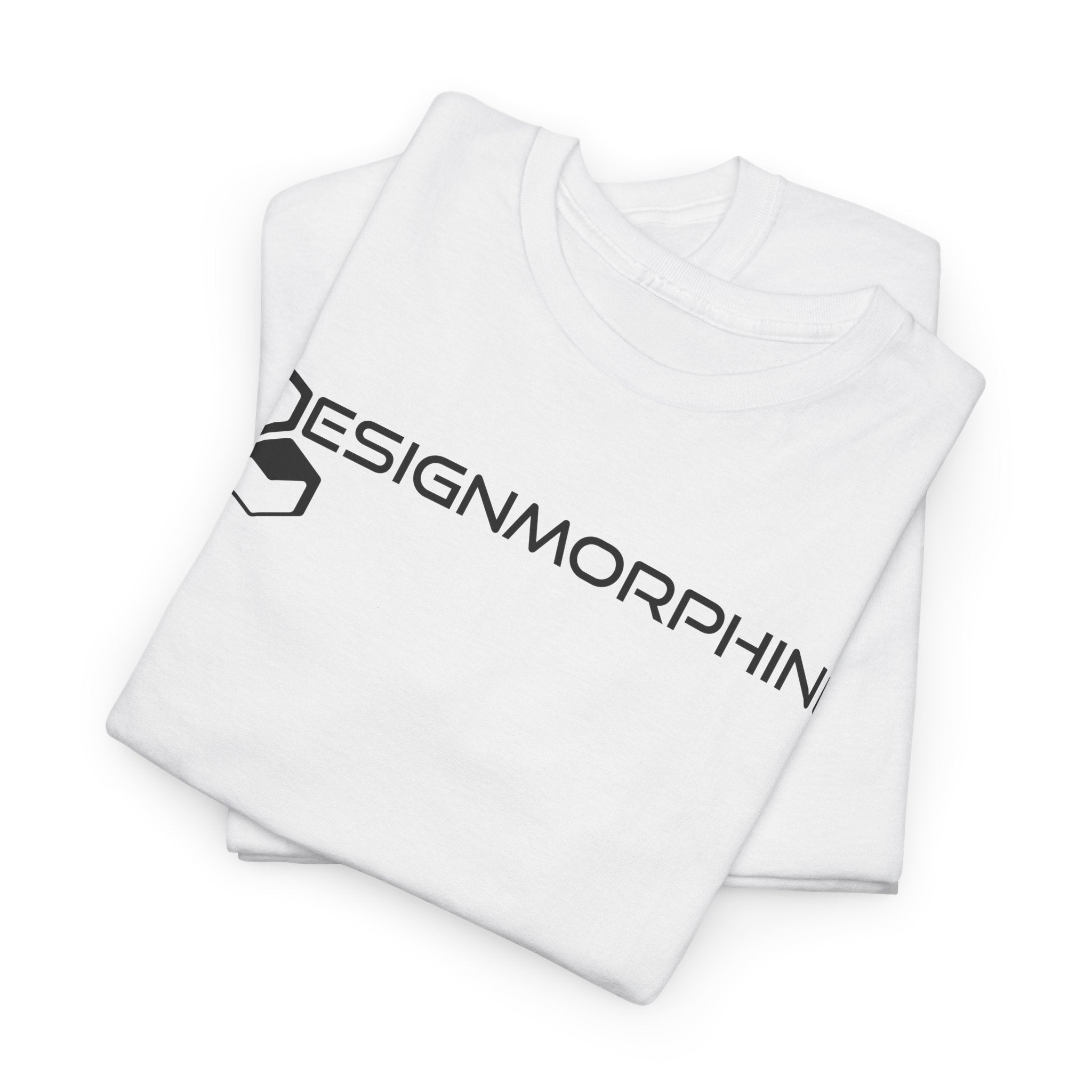DM Text Tee White