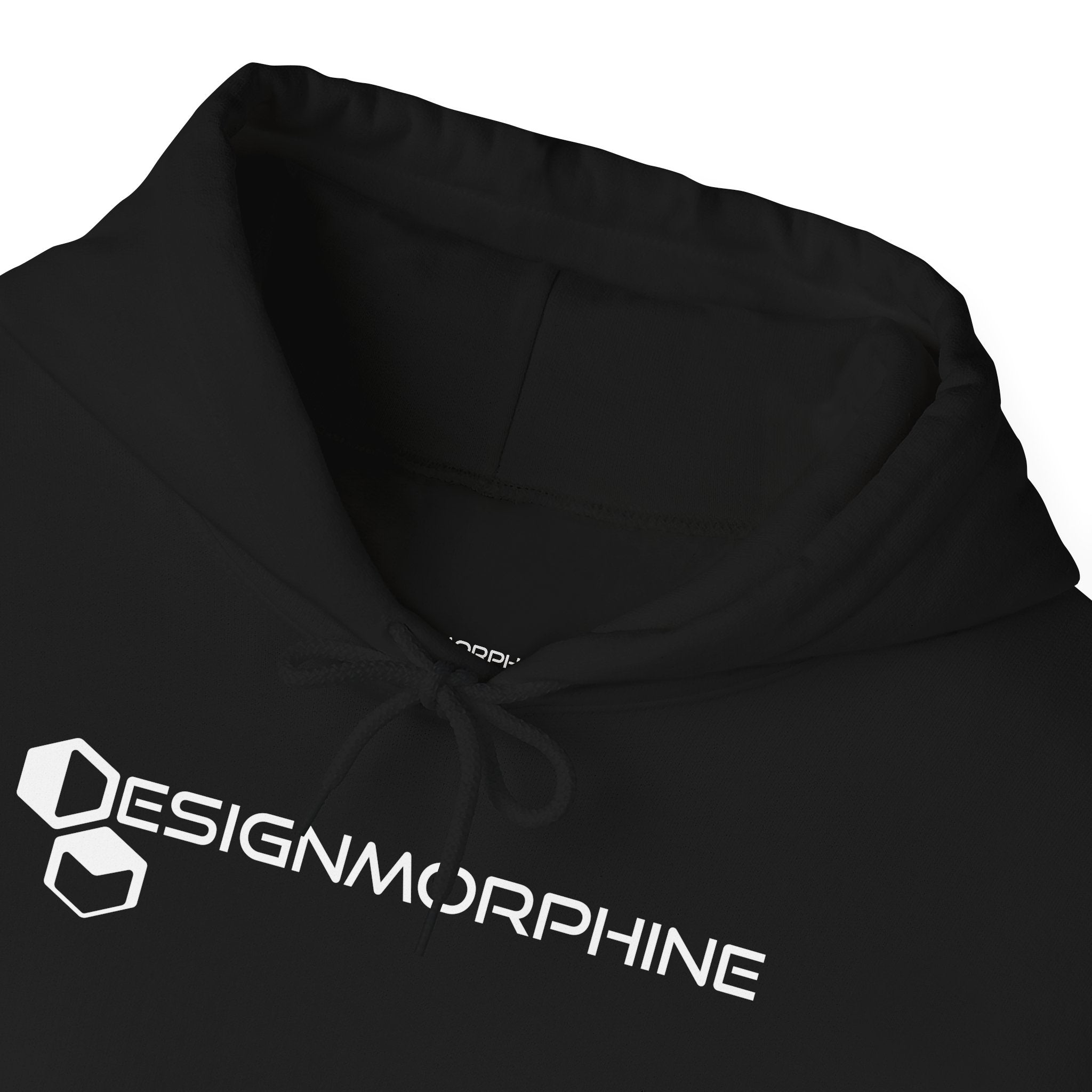 DM Text Hoodie Black