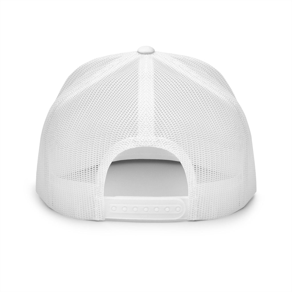 DM Icon Mesh Snapback White