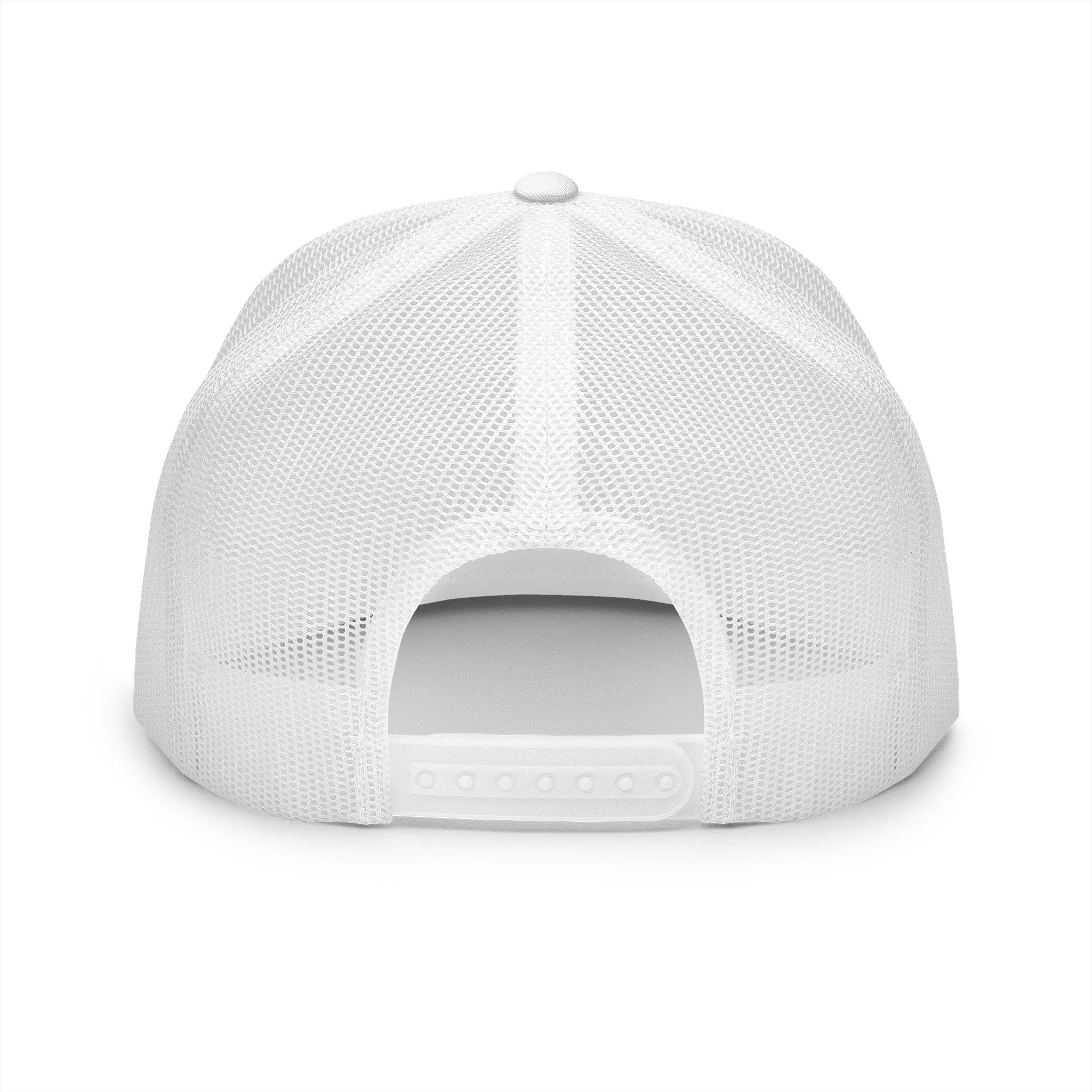 DM Icon Mesh Snapback White
