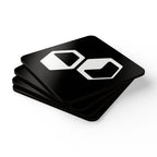 DM Icon Coasters Black