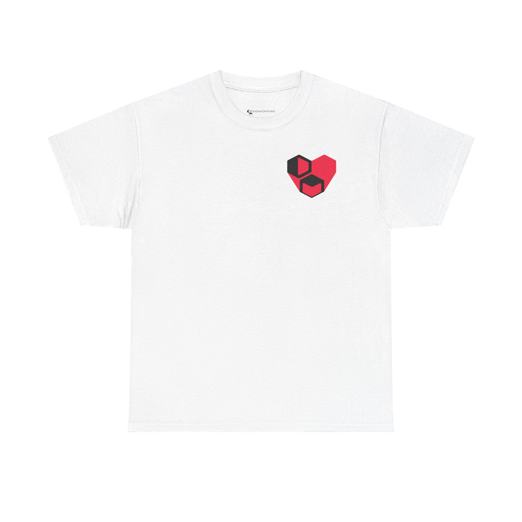 DM Heart Tee White