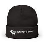 DM Text Beanie Black