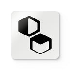 DM Icon Coasters White
