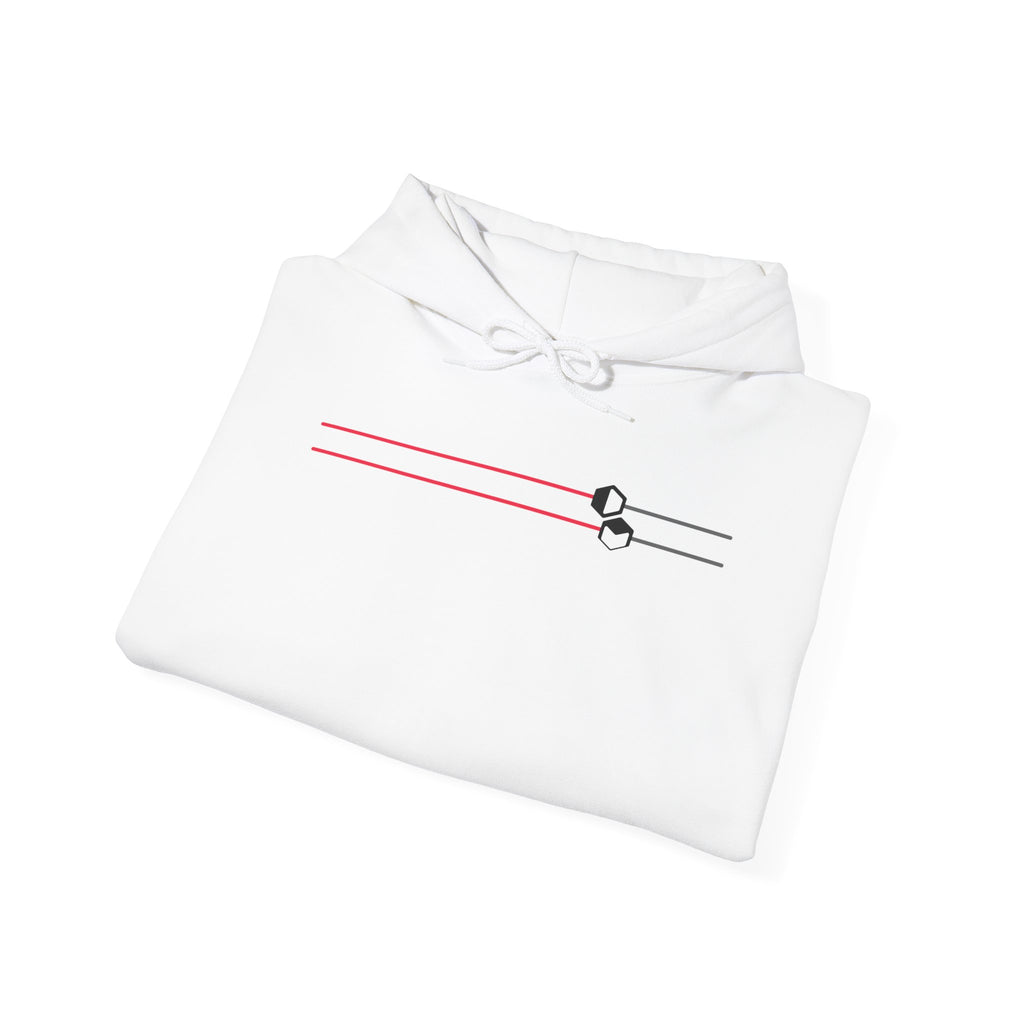 DM Slider Hoodie White