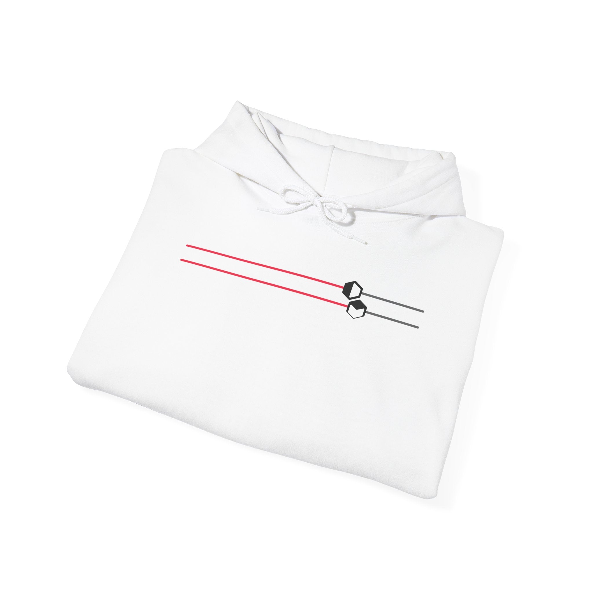 DM Slider Hoodie White