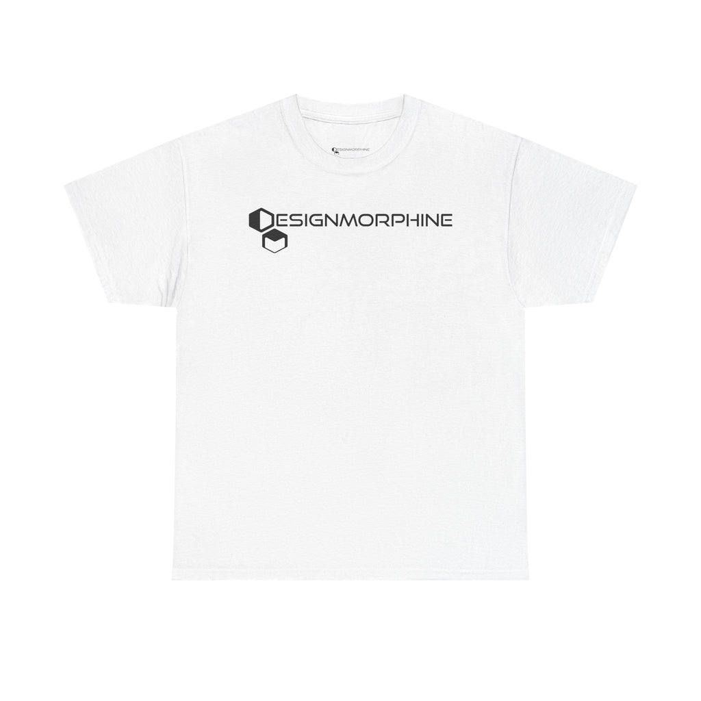 DM Text Tee White