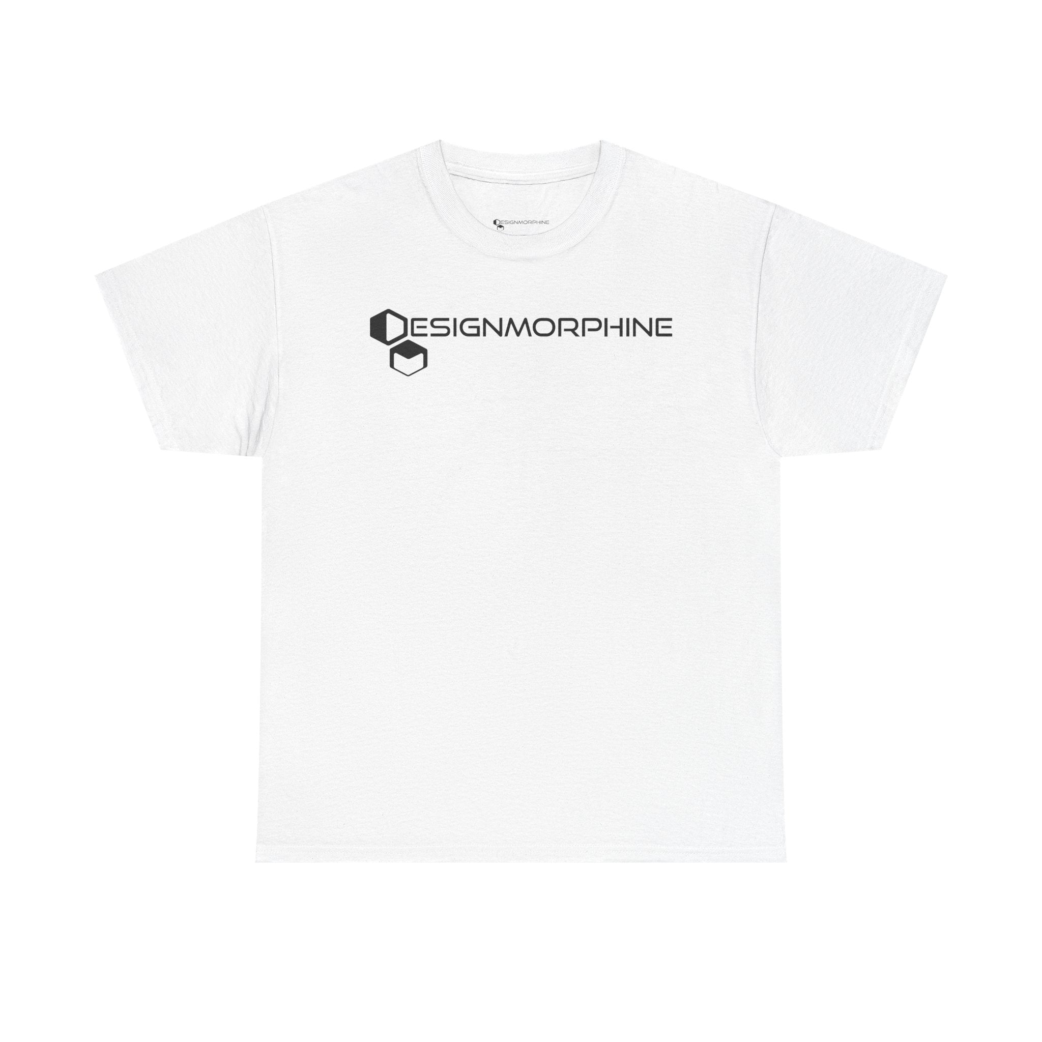 DM Text Tee White