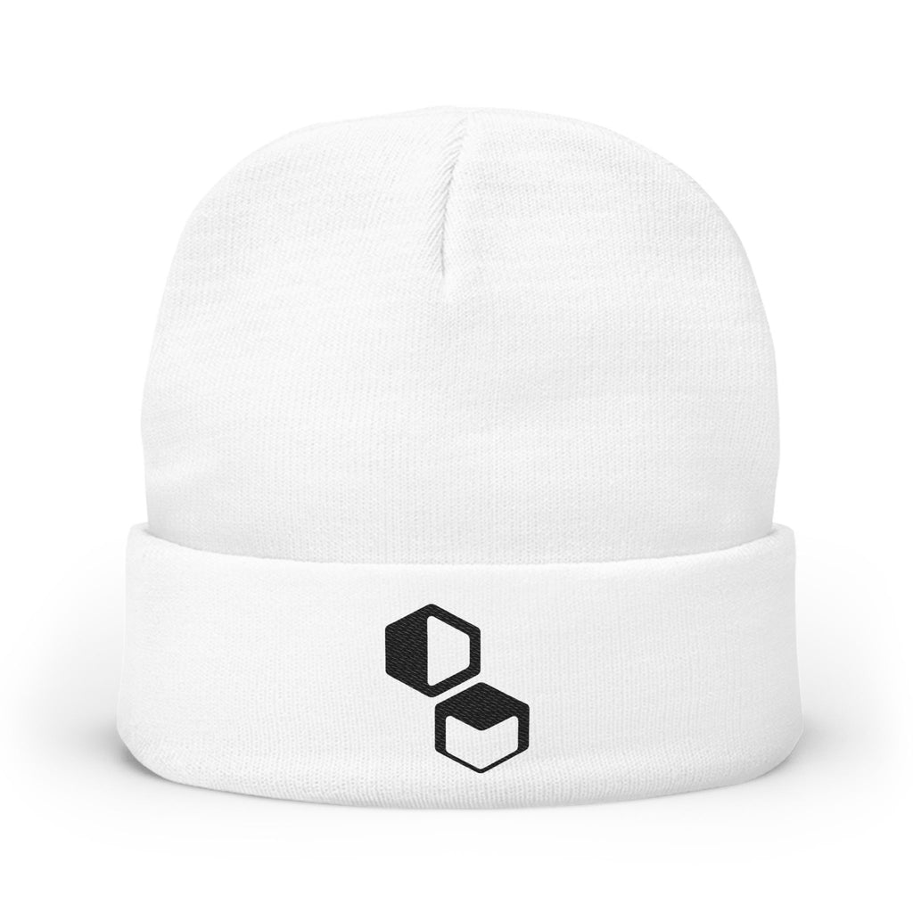 DM Icon Beanie White