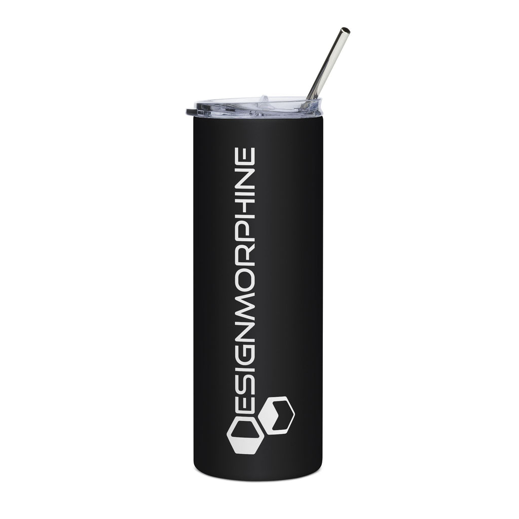 DM Text Tumbler Black