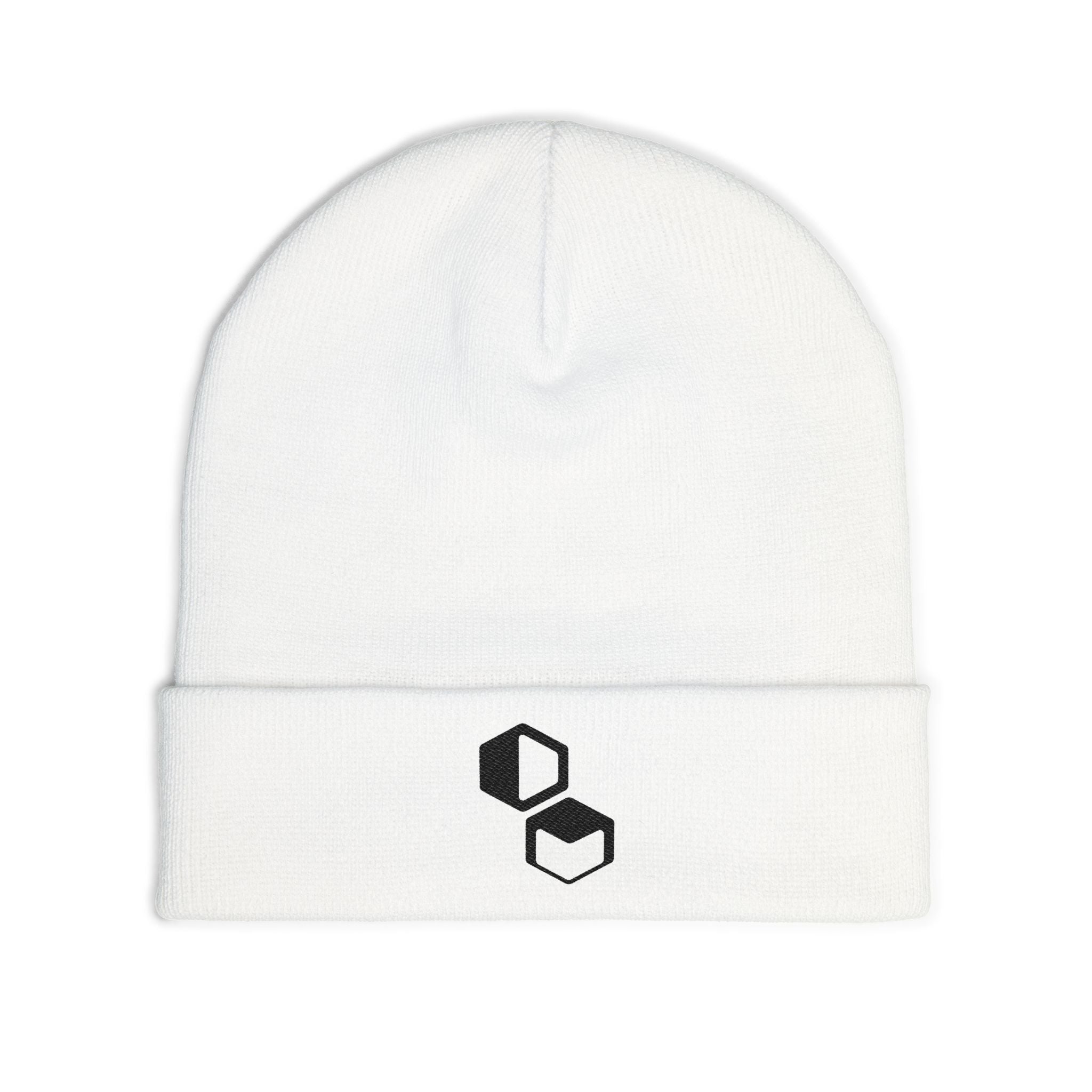 DM Icon Beanie White