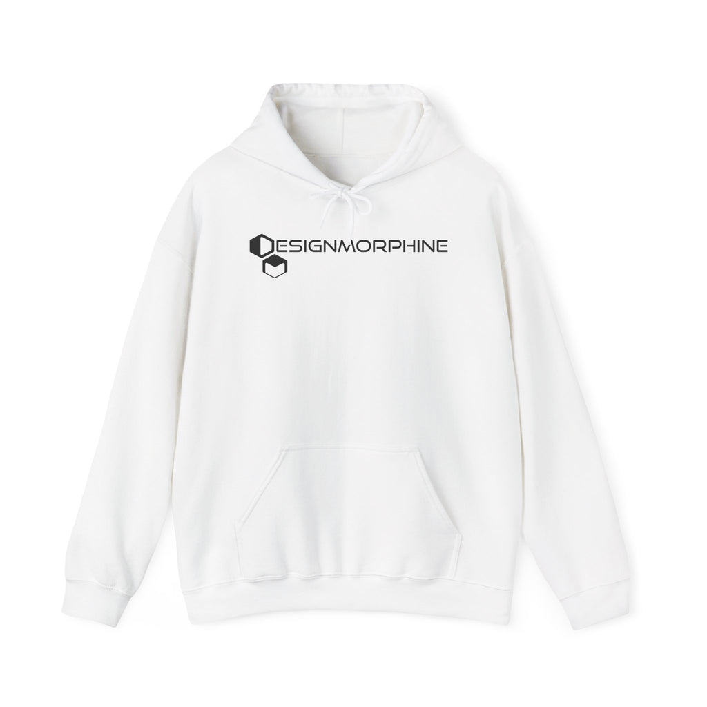 DM Text Hoodie White