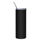 DM Text Tumbler Black
