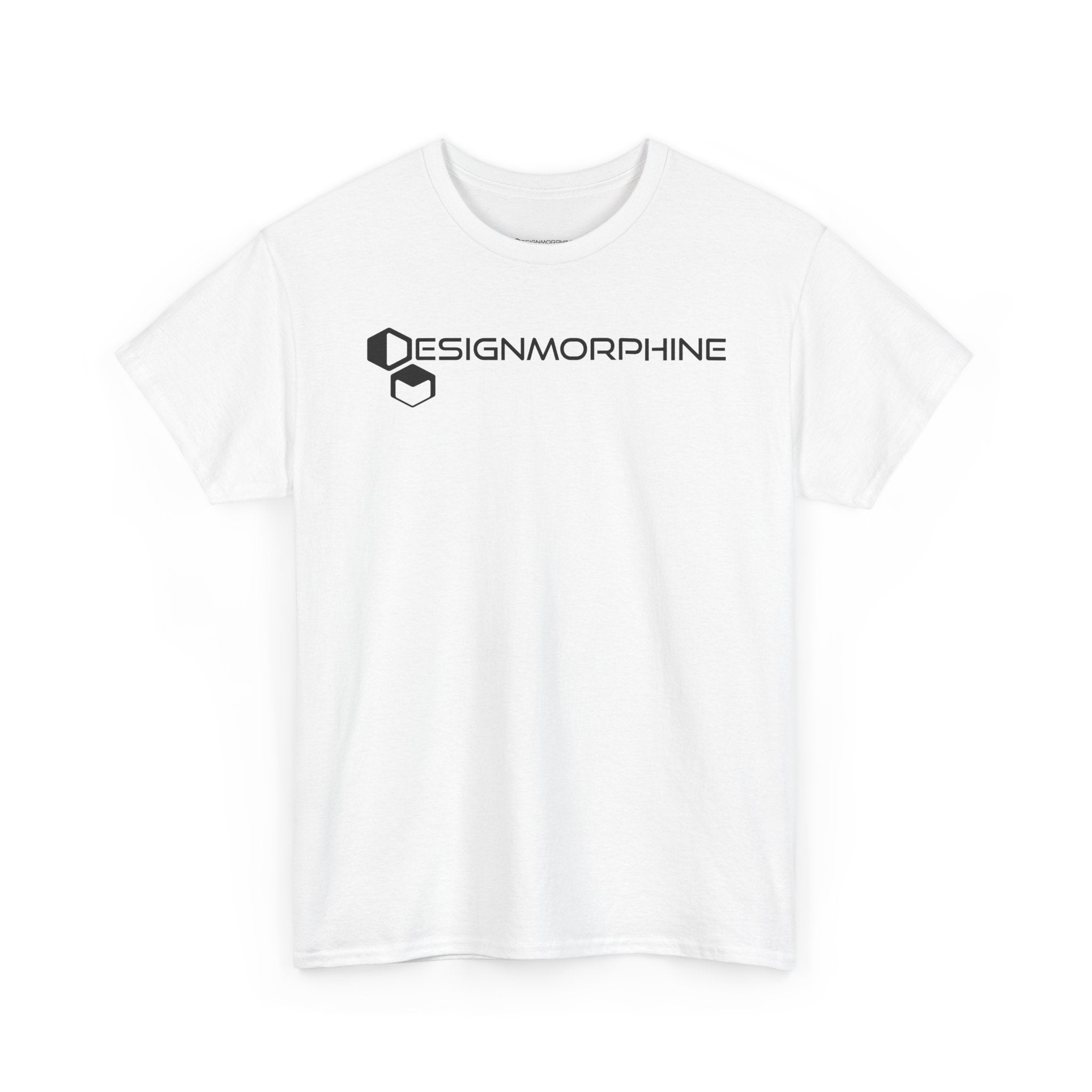 DM Text Tee White