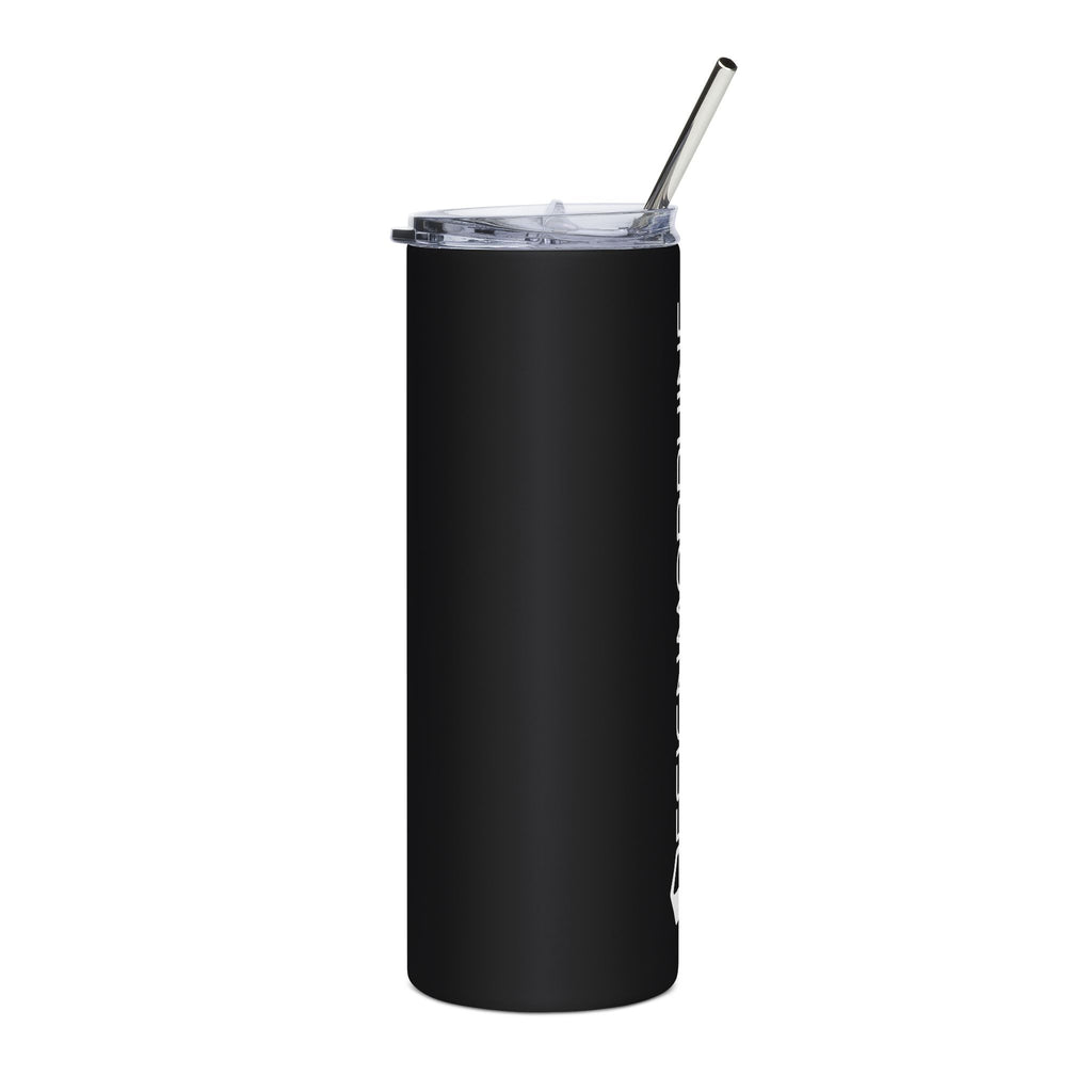 DM Text Tumbler Black