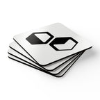 DM Icon Coasters White
