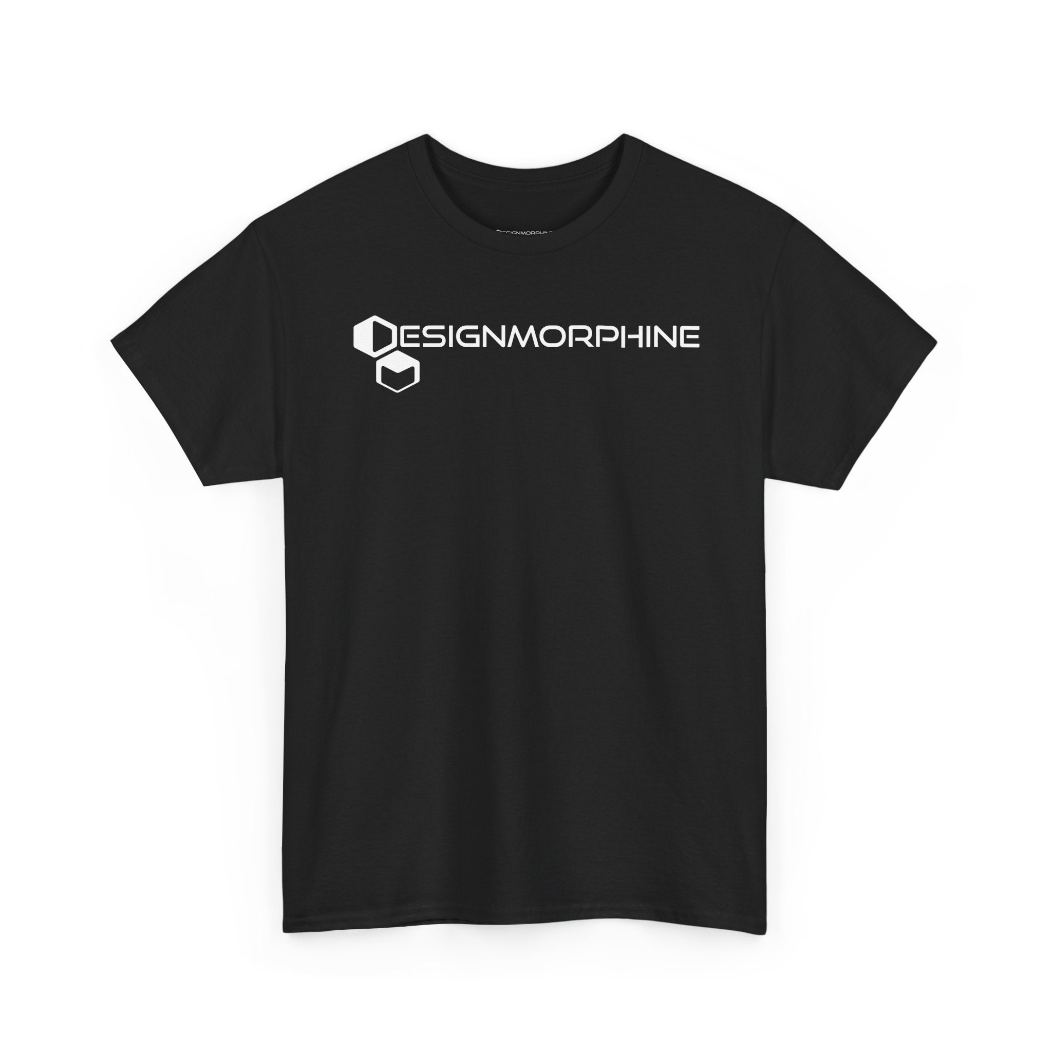 DM Text Tee Black