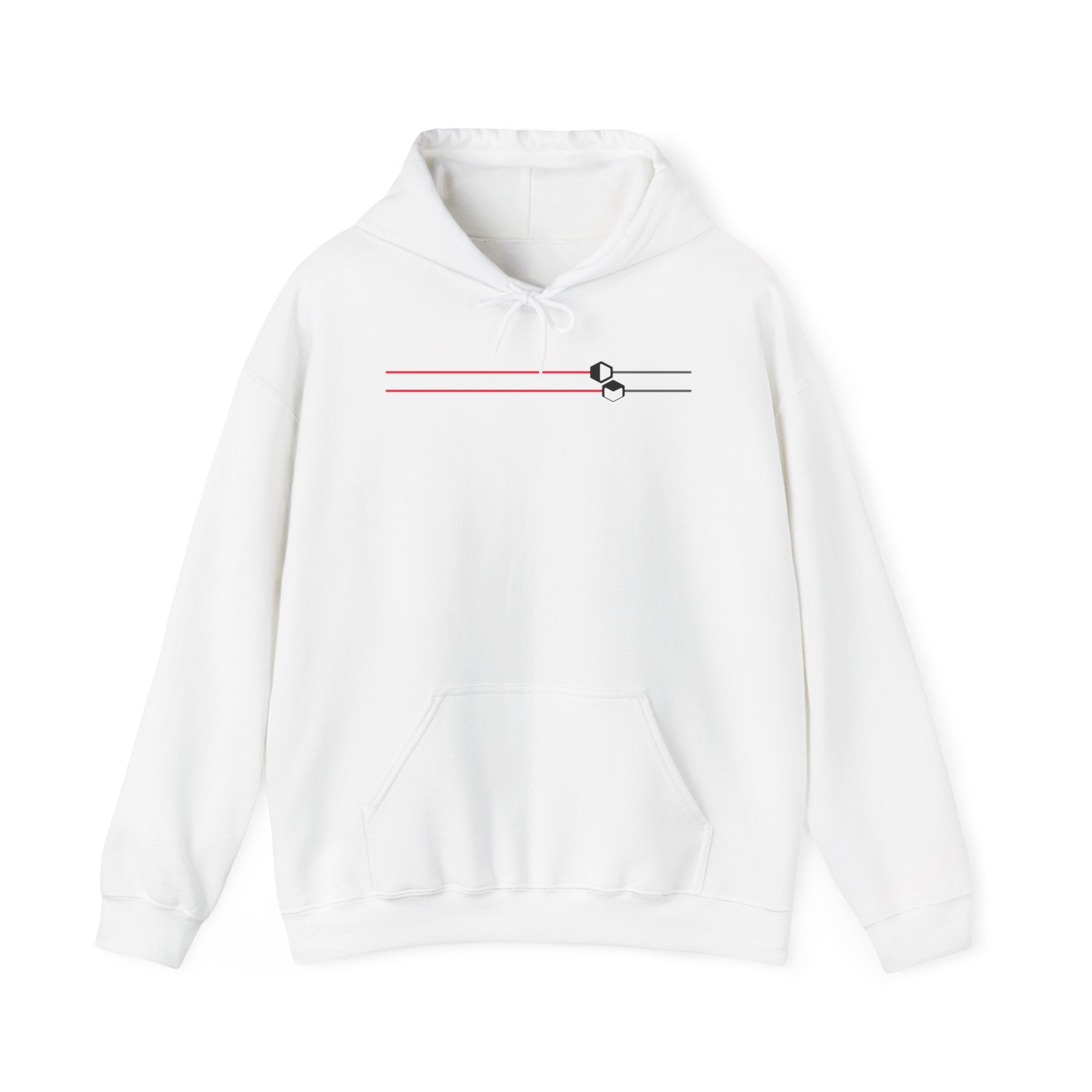 DM Slider Hoodie White