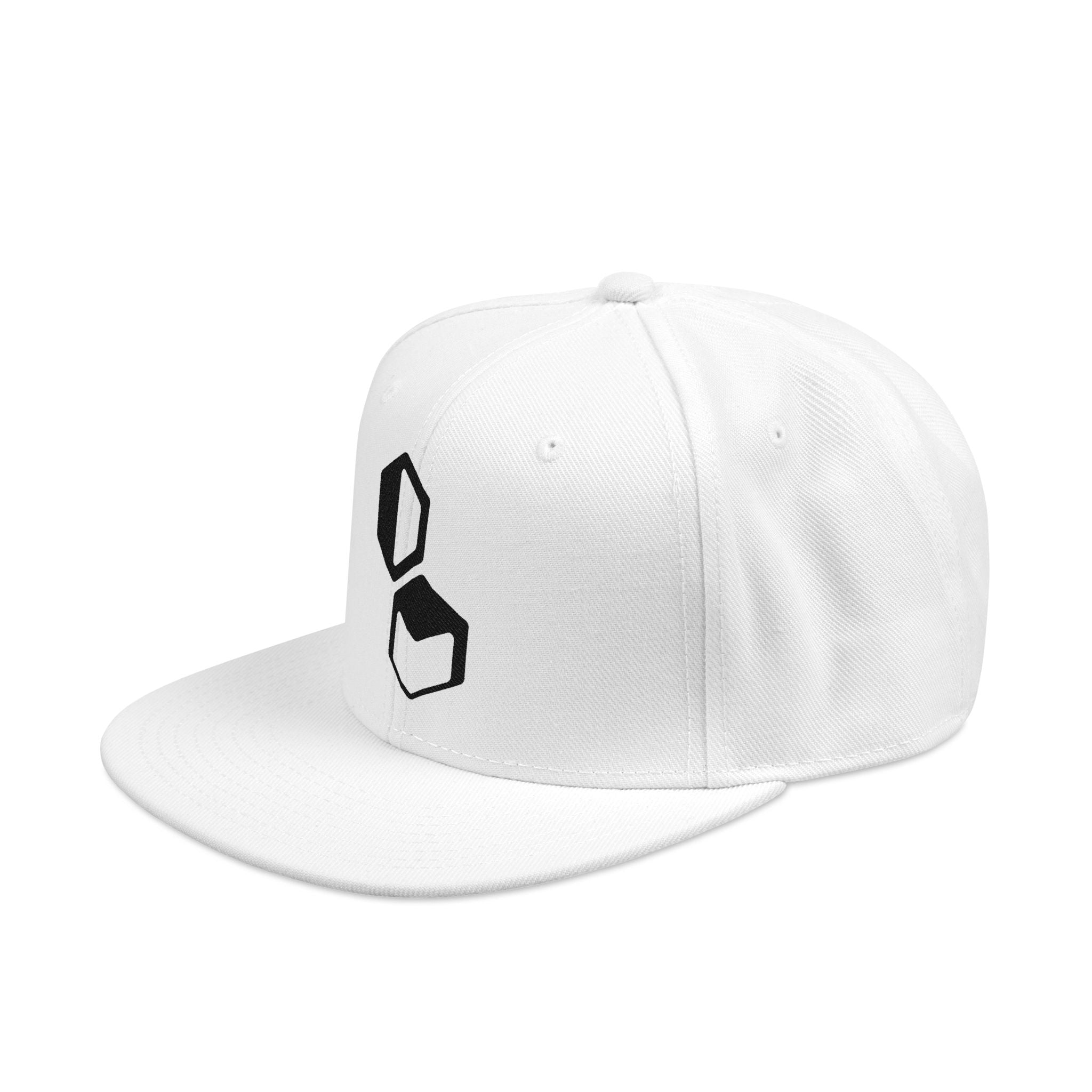 DM Icon Snapback White